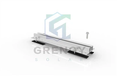 Sistem solarnih trapeznih kovinskih strešnih nosilcev