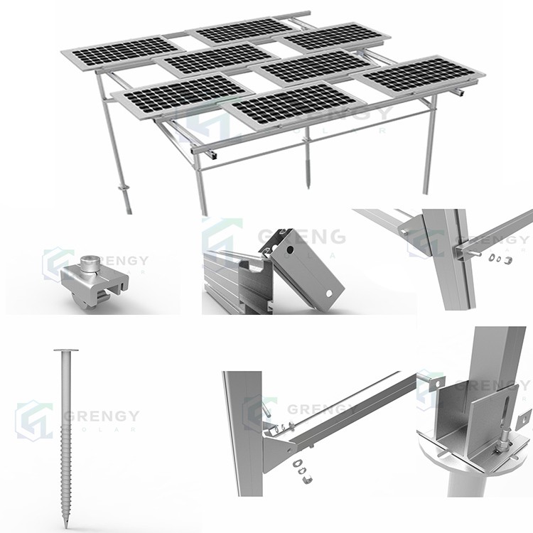 Japan farmland solar mounting systems