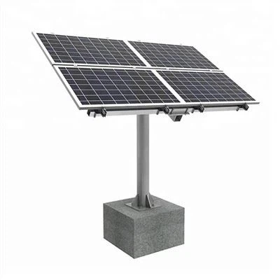 Stanovanjski solarni panelni sistemi, nameščeni na tla in stebre