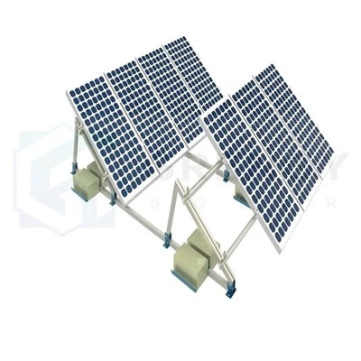 Prilagojen sistem za pritrditev solarnega balasta
