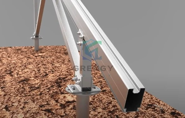 Ground Screw Piles Foundations Fence Post
