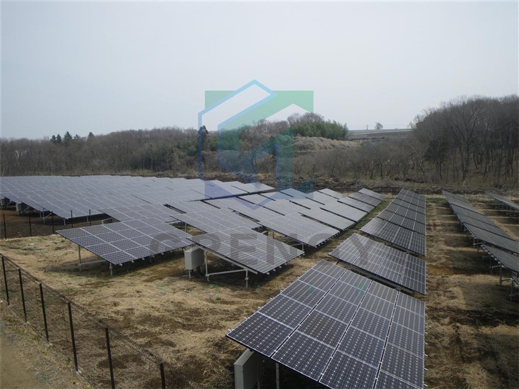High-Strength Aluminum Ground Racking | Solar Farms/residential & Commercial manufacturers