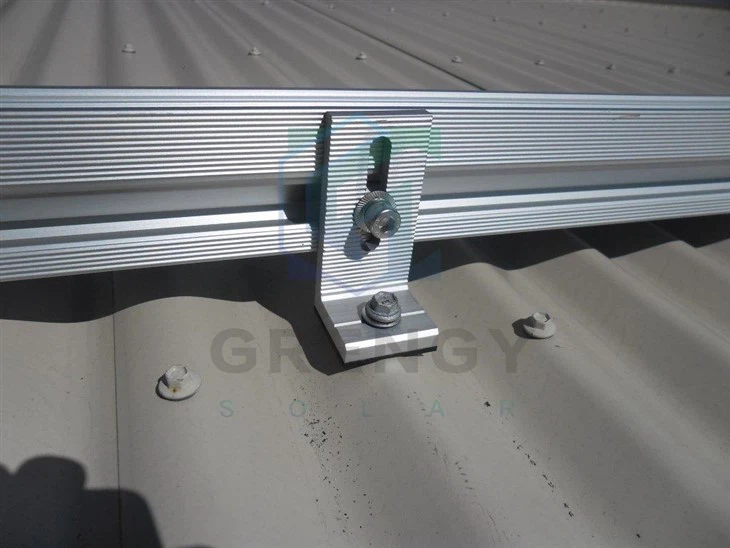 L Feet Solar Metal Roof Mounting