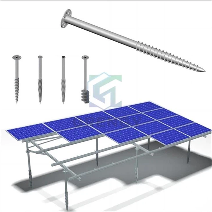 Large Solar Ground Screw Anchor