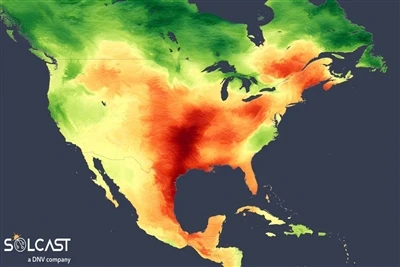 Zimsko vreme razdeli sončne razmere po vsej Severni Ameriki
