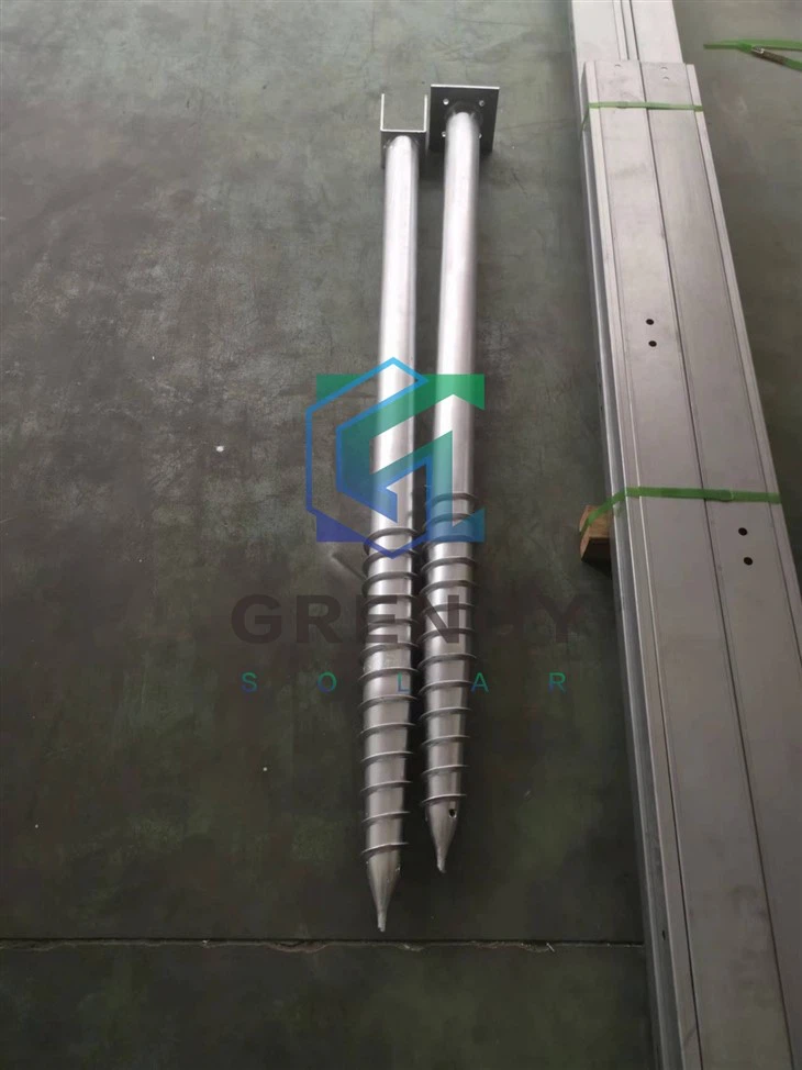 screws without dig for the build foundation