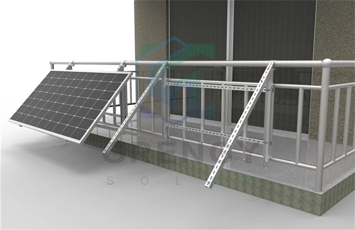 PV Balcony Support Structure