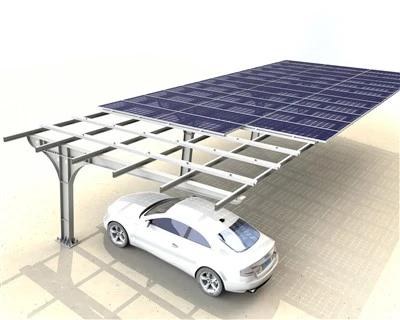 HDG jeklena solarna struktura nadstreška