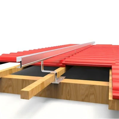 Komplet solarnih strešnih kljuk iz nerjavečega jekla