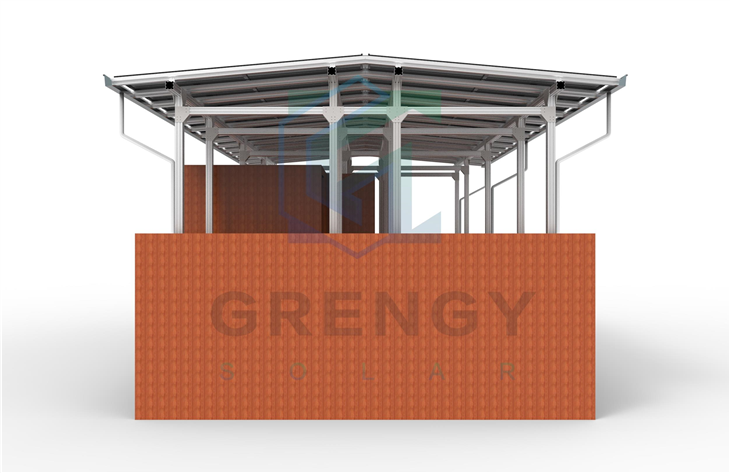 Solar Canopies For Industry Engineered With Aluminum suppliers